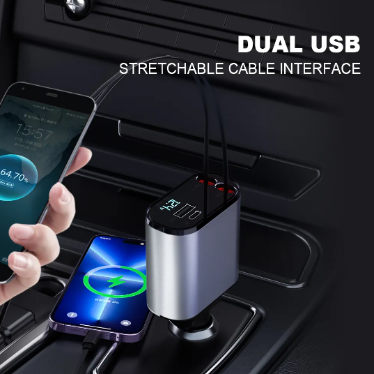 Retractable Car Fast Charger