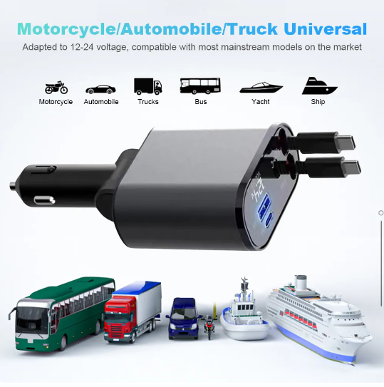 Retractable Car Fast Charger