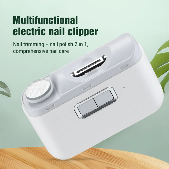 2 IN 1 Electric Nail Clipper