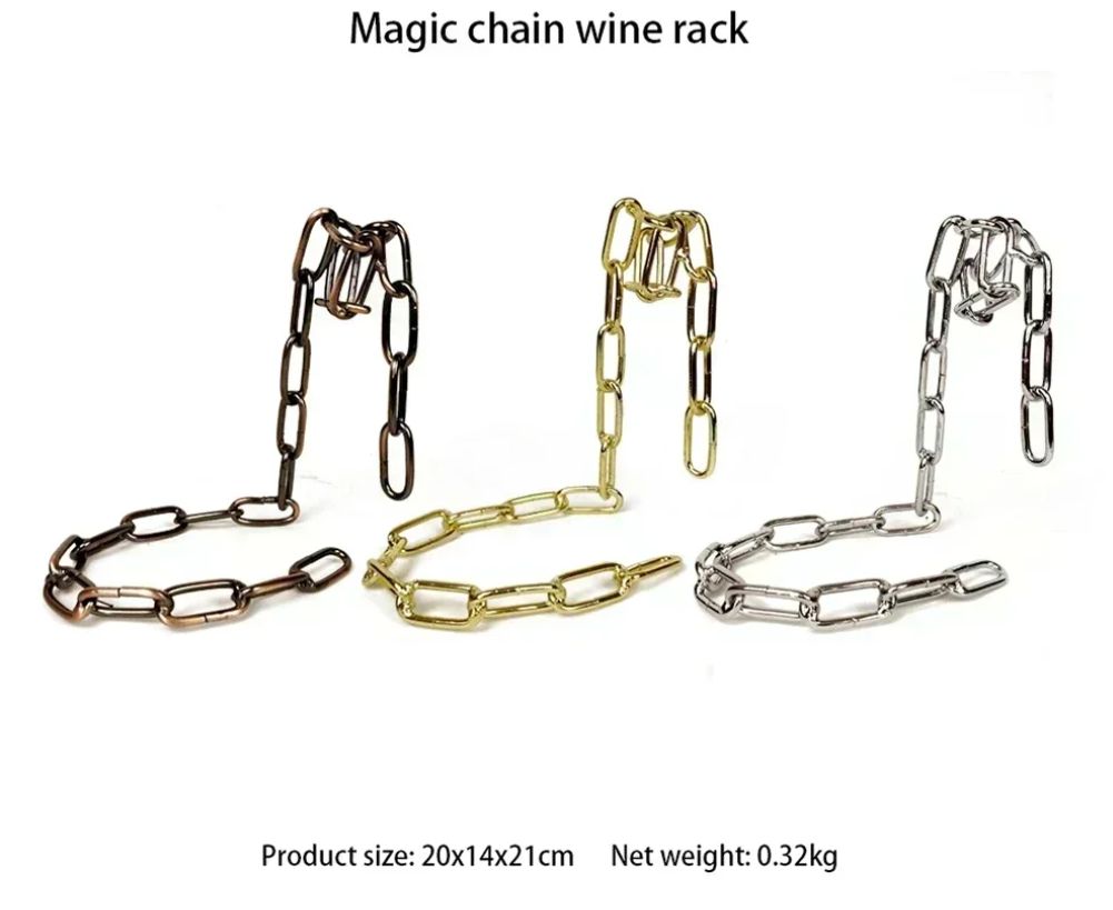 Magical Suspension Iron Chain Drink Rack