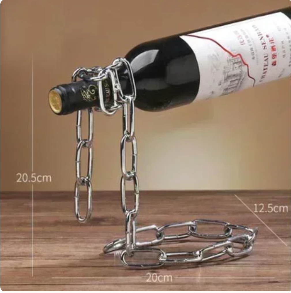 Magical Suspension Iron Chain Drink Rack