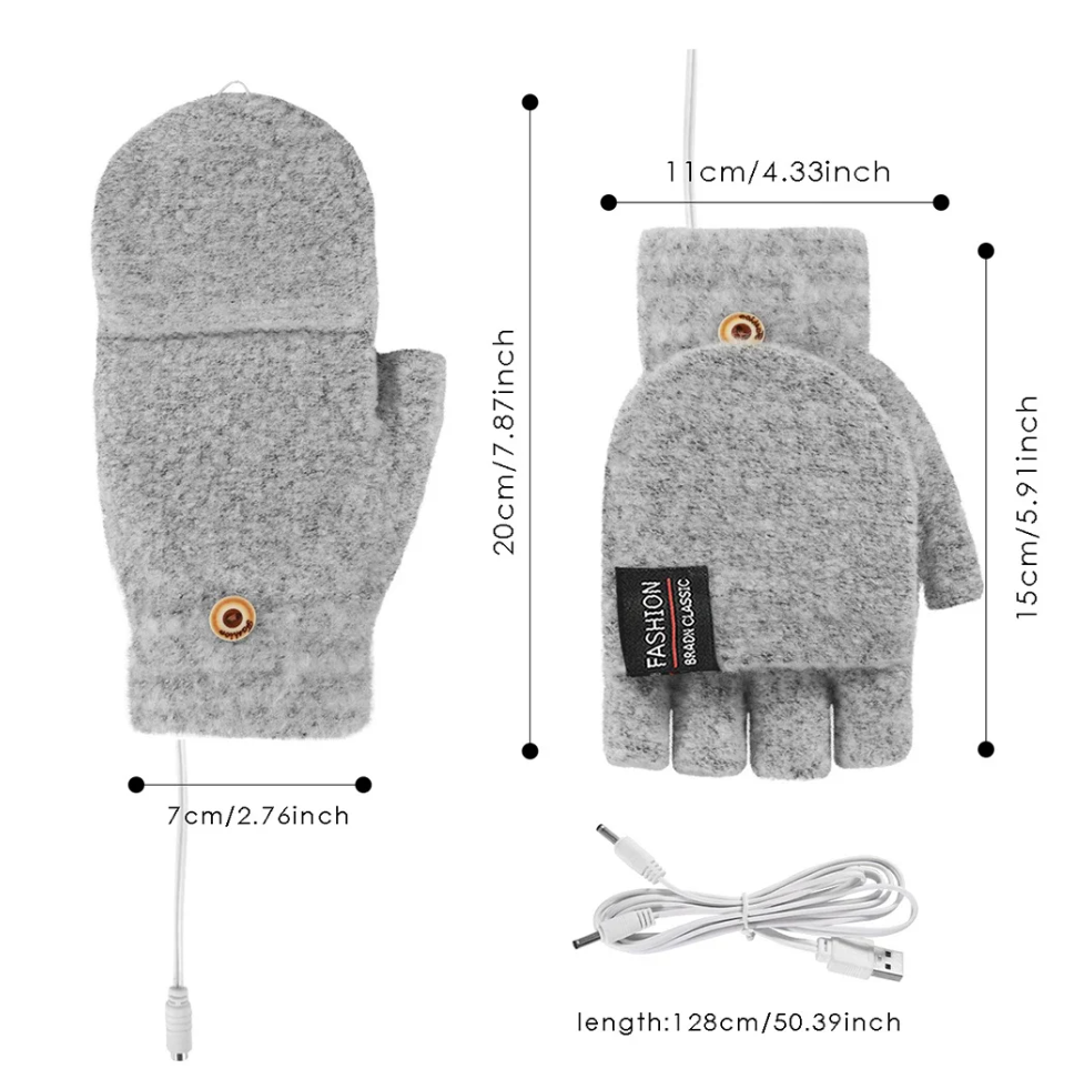 Electric Heated Mittens