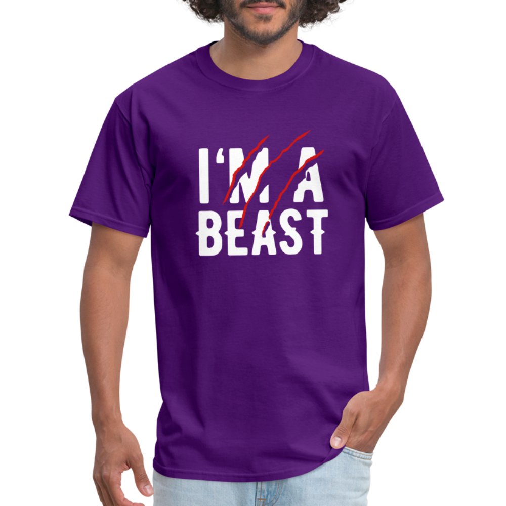 Men's Beast Classic T-Shirt - purple