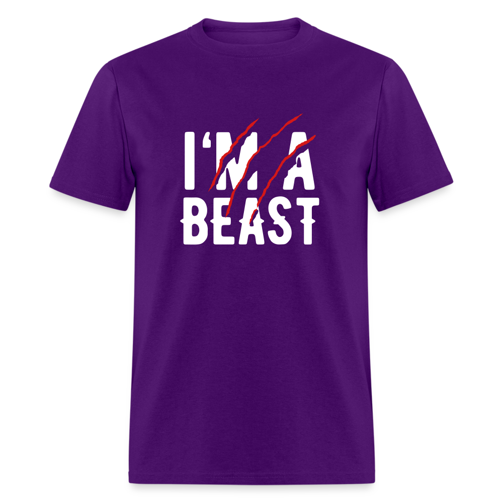 Men's Beast Classic T-Shirt - purple