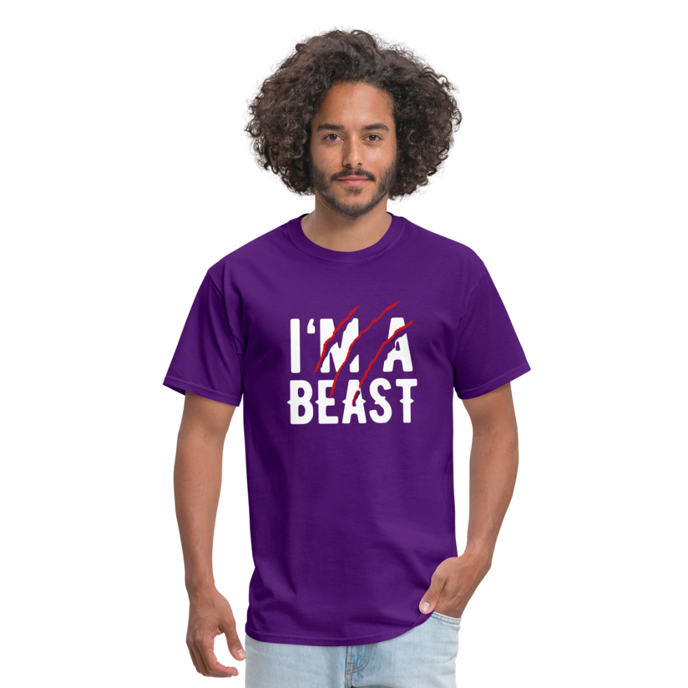 Men's Beast Classic T-Shirt - purple