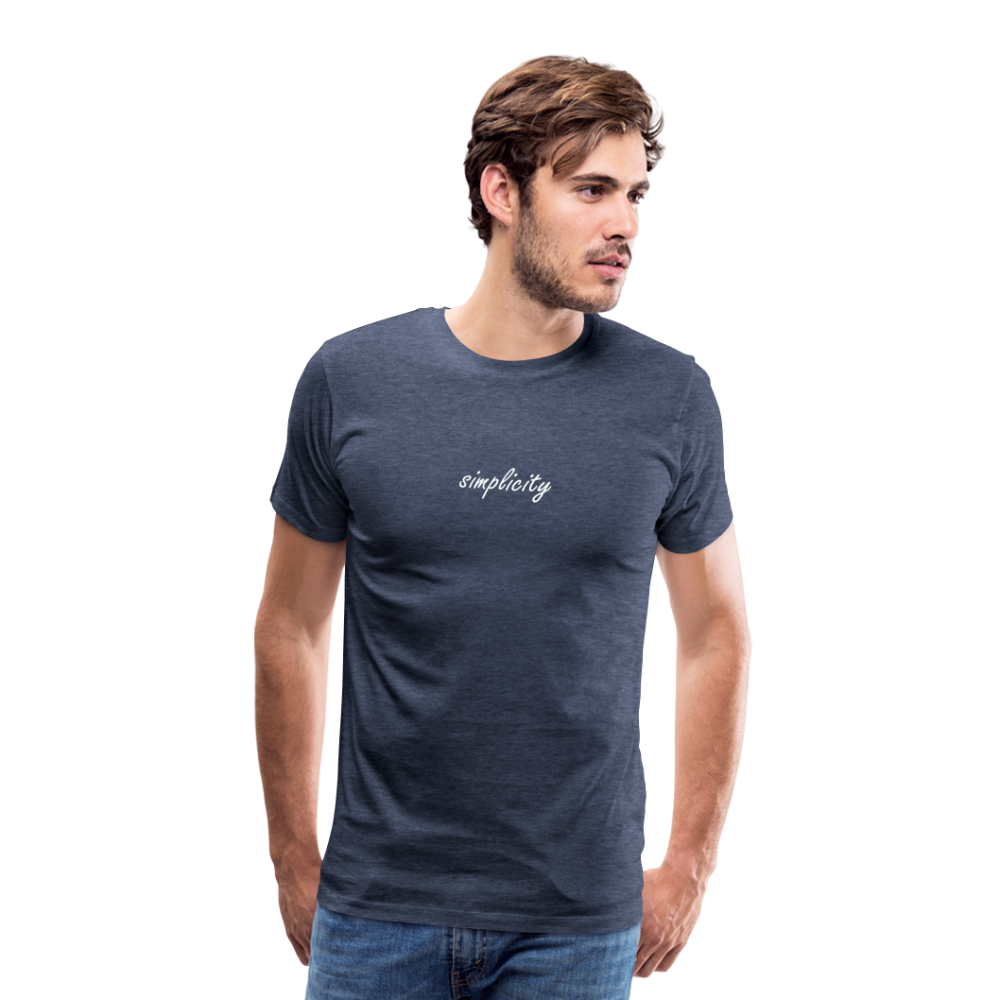 simplicity Premium T-shirt - heather blue