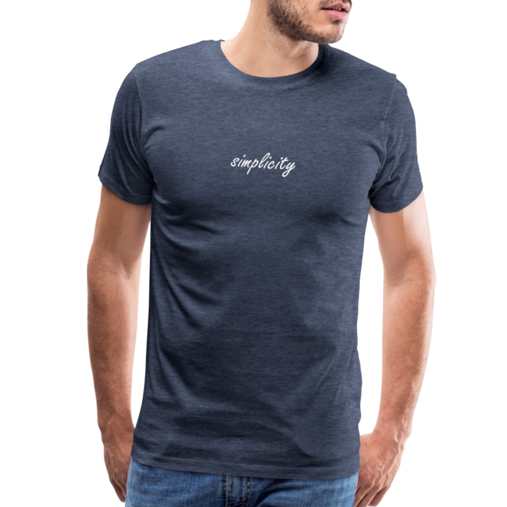 simplicity Premium T-shirt - heather blue