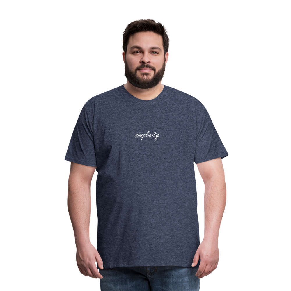 simplicity Premium T-shirt - heather blue