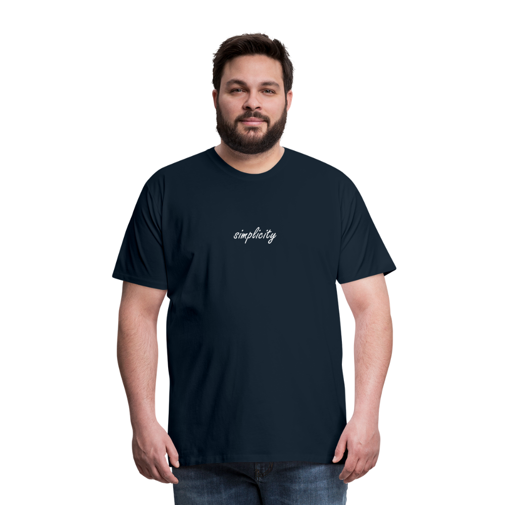 simplicity Premium T-shirt - deep navy