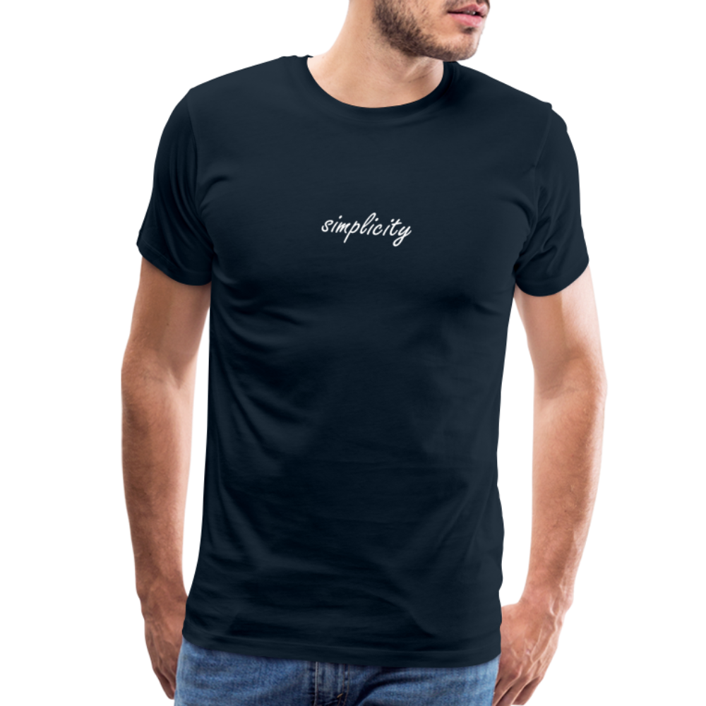 simplicity Premium T-shirt - deep navy