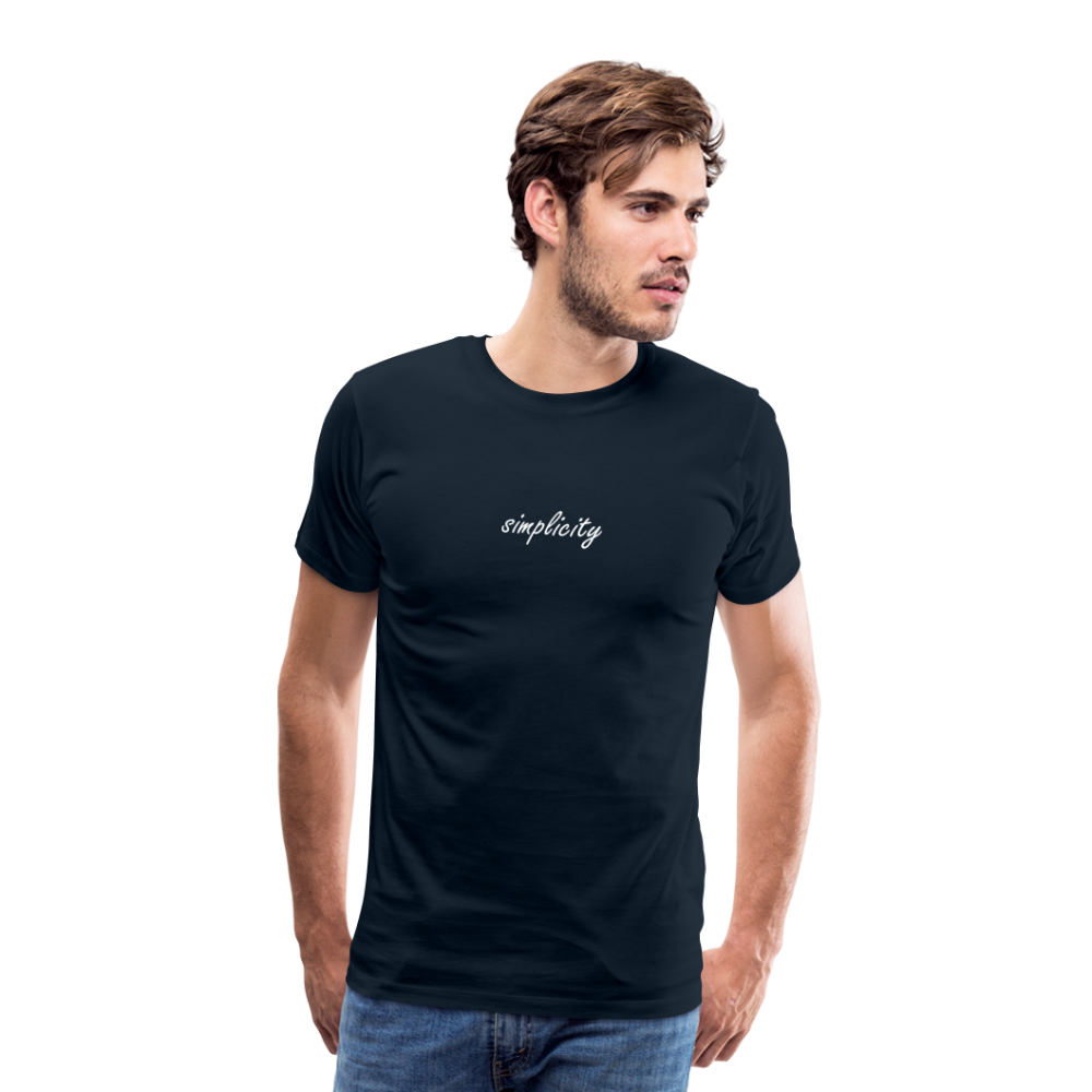 simplicity Premium T-shirt - deep navy